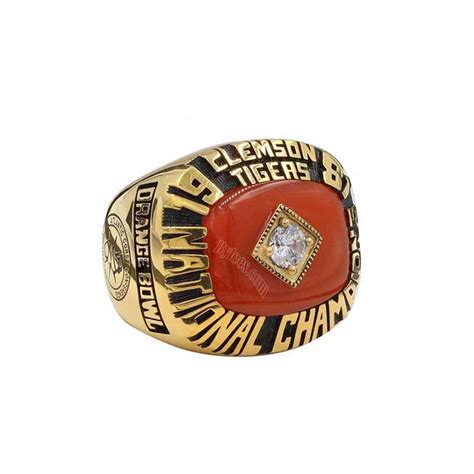 1981 Clemson Tigers National Championship Ring – Best Championship Rings|Championship Rings Designer