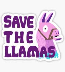 Fortnite Llama: Stickers | Redbubble