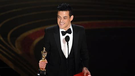 Rami Malek Wins Best Actor For 'Bohemian Rhapsody' - Video