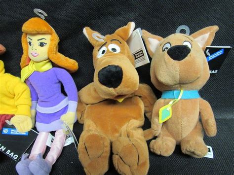 Warner Bros. Scooby Doo Scooby Gang Full Set Plush Bean Bags With Tags M216 | #1945007094