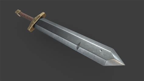 Stylized Sword (Free Download) - Download Free 3D model by FilonovArt ...