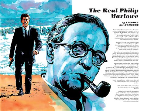 Philip Marlowe (Elliot Gould) and Raymond Chandler by Sean Philips ...