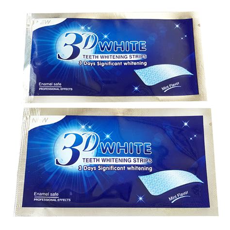 Wholesale Teeth Whitening Strips Mint Flavor