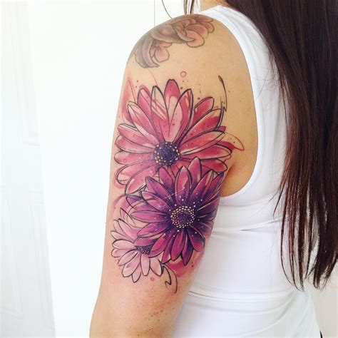 Watercolor flowers | — Tattoos ON Women — | Pinterest | Watercolor, Flower and Tattoo