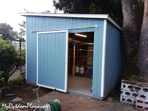 DIY Project - 12x16 Lean to Shed | MyOutdoorPlans