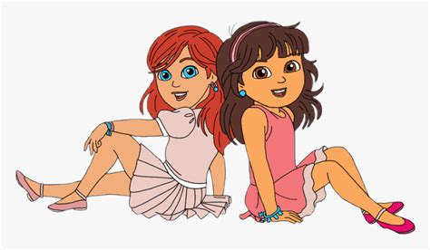 Kate Dora Friends Freetoedit - Cartoon, HD Png Download - kindpng