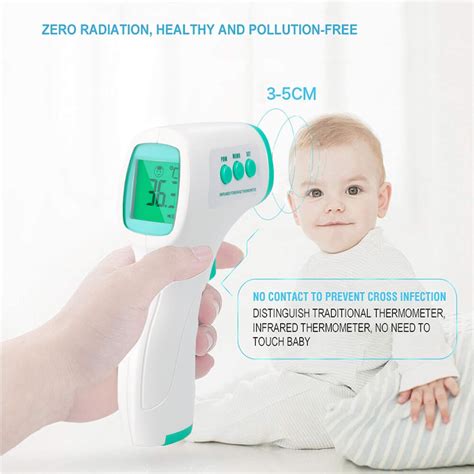 No Contact Digital Fever Forehead Thermometer for Adults and Babies - DigMind