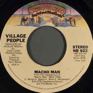 Village People - Macho Man (1978, Vinyl) | Discogs