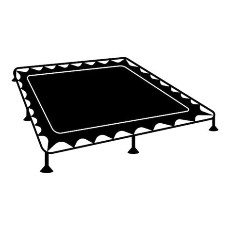 Premium Vector | Trampoline icon Simple illustration of trampoline ...