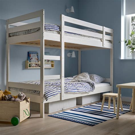 MYDAL bunk bed frame, white, Twin - IKEA