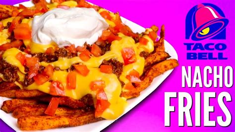 TACO BELL NACHOS FRIES DIY | How To - YouTube