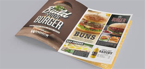 Food Brochure Design Templates – Best Brochure Design For Food Products ...