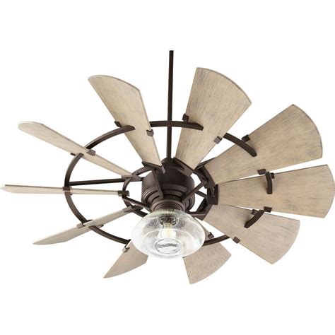 52" Outdoor Rustic Windmill Ceiling Fan | Windmill ceiling fan, Rustic ceiling, Rustic ceiling fan