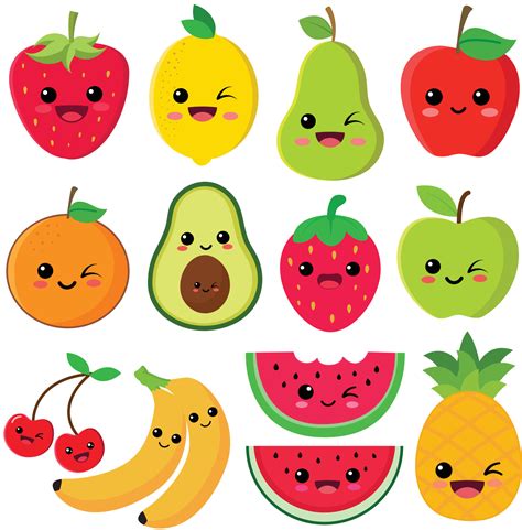 How To Draw Fruit With Faces