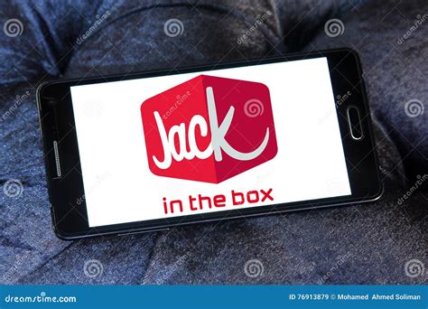 Jack in the Box logo redaktionell fotografering för bildbyråer. Bild av ...