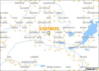 Eisenberg (Germany) map - nona.net