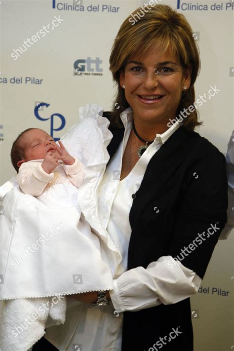 Arantxa Sanchez Vicario Her Newborn Baby Editorial Stock Photo - Stock Image | Shutterstock