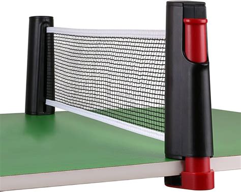 Amazon.com : Hipiwe Retractable Table Tennis Net Replacement, Ping Pong Net and Post, 6 Feet(1 ...