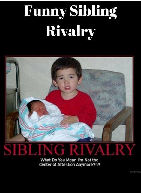 Funny Sibling Rivalry | Sibling rivalry, Rivalry, Funny