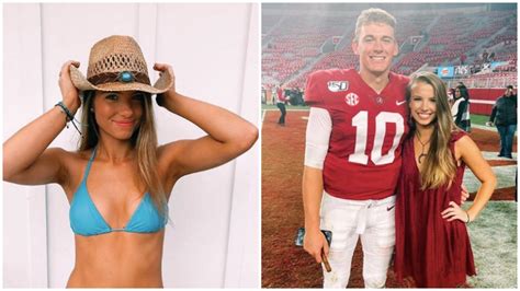 Mac Jones' Girlfriend, Sophie Scott, Cheers Alabama QB on Via Instagram