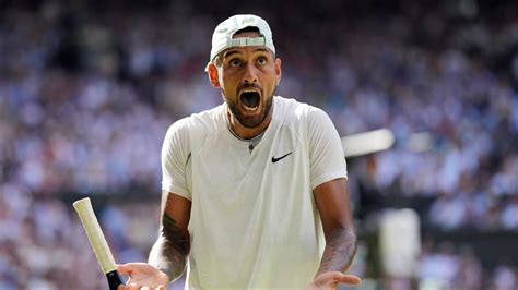 Nick Kyrgios rants throughout Wimbledon final, to add to his list of ...