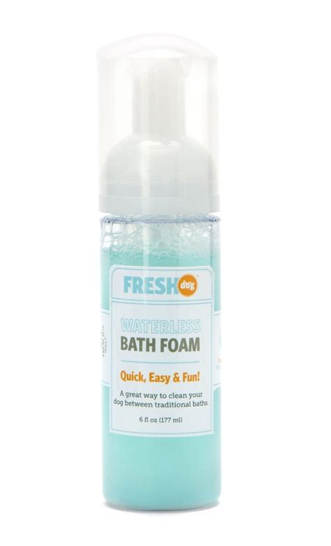 Pet Shampoos : Amazon.com: Fresh Dog Waterless Bath Foam Shampoo for ...