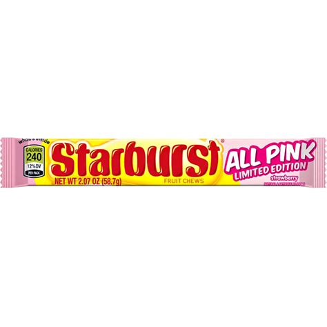 Starburst All Pink 58.7g - CandyCo