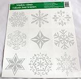 Snowflake Window Stickers