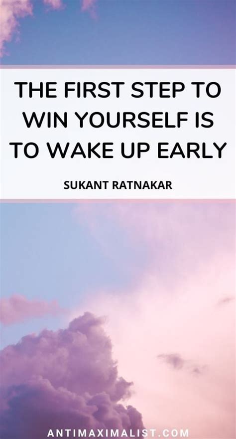 11 Wake up Early Quotes: Winning Starts in the Morning! | Antimaximalist