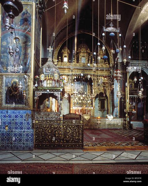 JERUSALEM - THE ARMENIAN QUARTER THE CHURCH OF ST. JAMES. THE CHURCH WAS BUILT BY THE CRUSADES ...