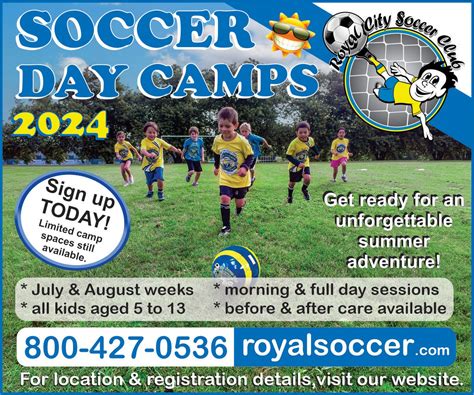 Kids Can Have An Action-Packed Summer with Royal City Soccer Club ...