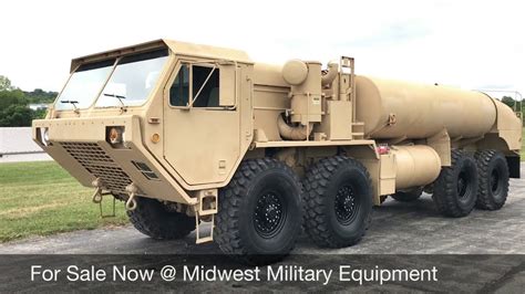 1983 Oshkosh M978 Hemtt Fuel Tanker Truck For Sale Midwest Military ...