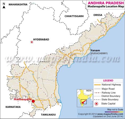 Where is Madanapalle Located in India | Madanapalle Location Map,Andhra ...