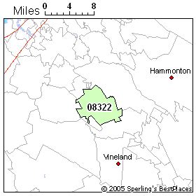 Zip 08322 (Franklinville, NJ) Rankings