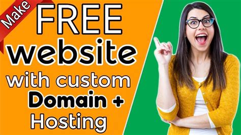 How to build a website with own Domain + Hosting 100% FREE |Website ...