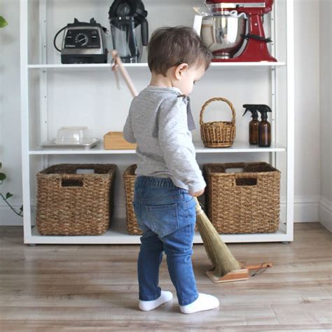 Functional toy cleaning set to encourage good cleaning habits in kids!