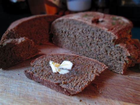 Black Bean Flour Bread with Herbs | Miz Chef