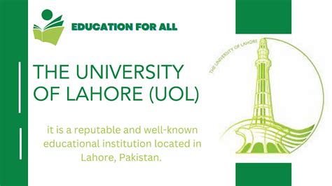 The University of Lahore (UOL) | Rankings, Fees & Admissions