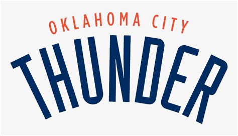 Oklahoma City Thunder Logo Png - Okc Thunder Logo Transparent - Free ...