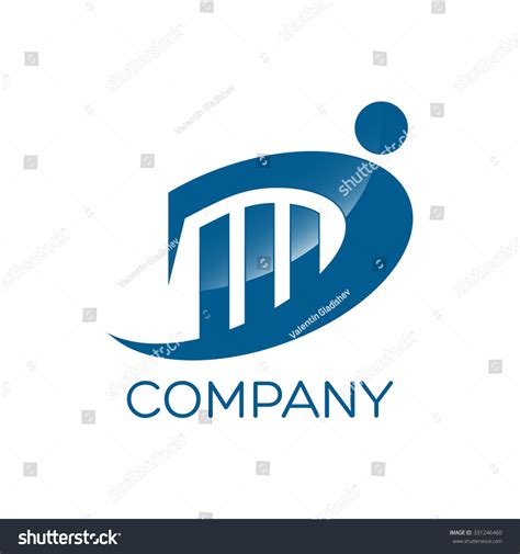 D Company Linked Letter Logo Stock Vector (Royalty Free) 331246460 | Shutterstock