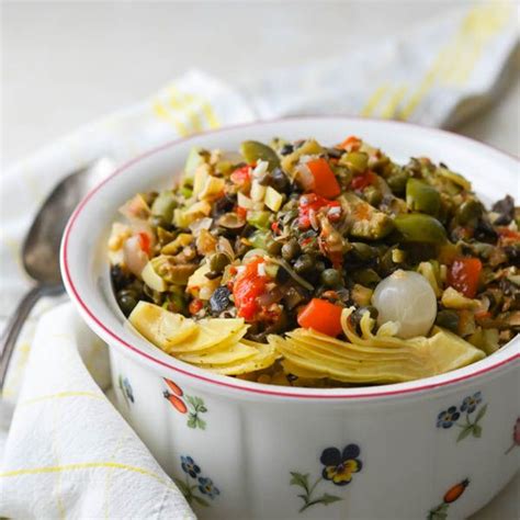 Muffuletta Olive Salad | Garlic & Zest | Muffuletta, Olive salad, Olive recipes