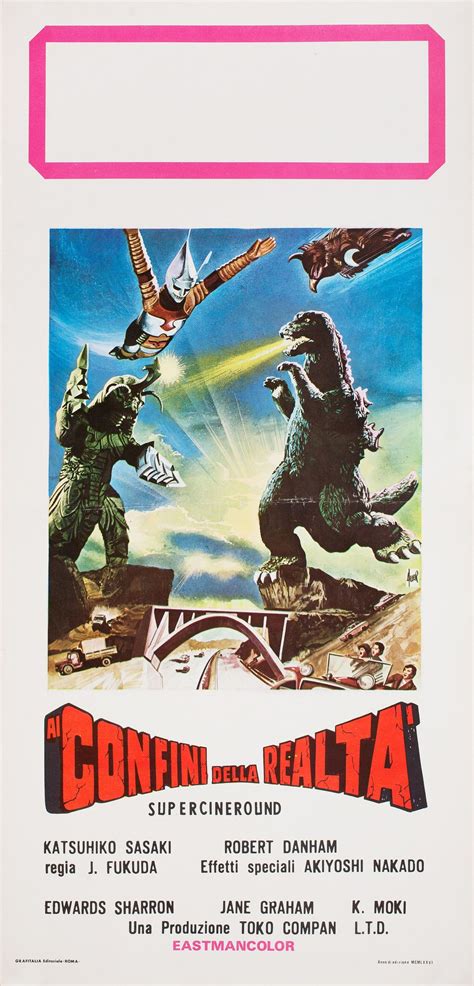 Godzilla vs. Megalon 1976 Italian Locandina Poster - Posteritati Movie ...