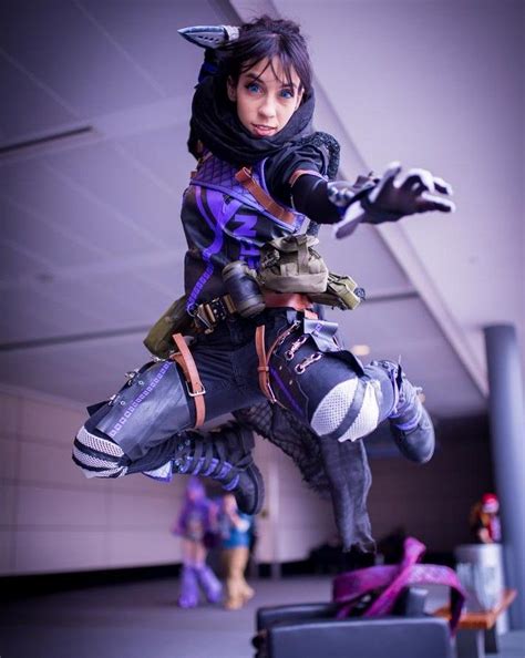 Specialty EE0011AA Apex legends Wraith Cosplay Costume publicity ...