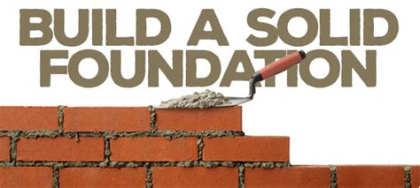 Build a Solid Foundation - Andrew Wommack Ministries