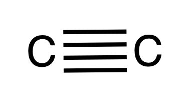 I present you the quadruple C-C bond: two sigma bonds (between two non hybridized s orbitals and ...