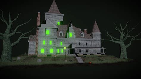 Modular Kit Build Showcase - Haunted House - 3D model by Brendan H (@bythtrip) [fe96fbc] - Sketchfab