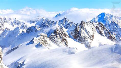 Snowy Mountains Backgrounds For Zoom Zoom Backgrounds Etsy | Images and Photos finder