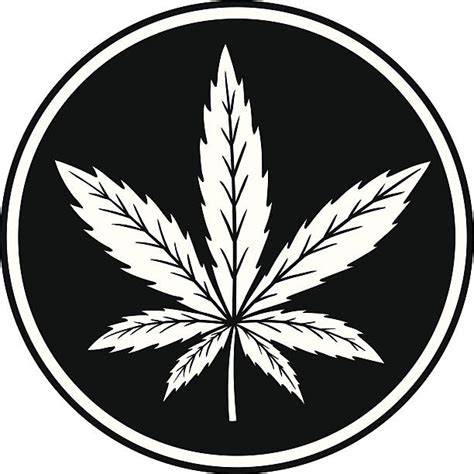 Weed Leaf Clip Art Black And White | Images and Photos finder