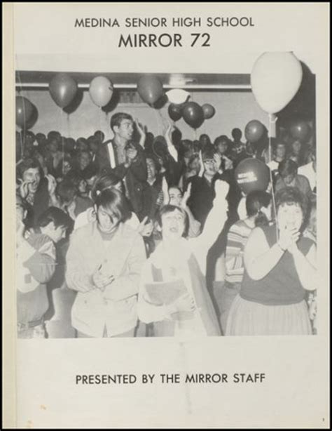 Explore 1972 Medina High School Yearbook, Medina NY - Classmates