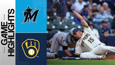 Marlins vs. Brewers Game Highlights (9/14/23) | MLB Highlights - YouTube